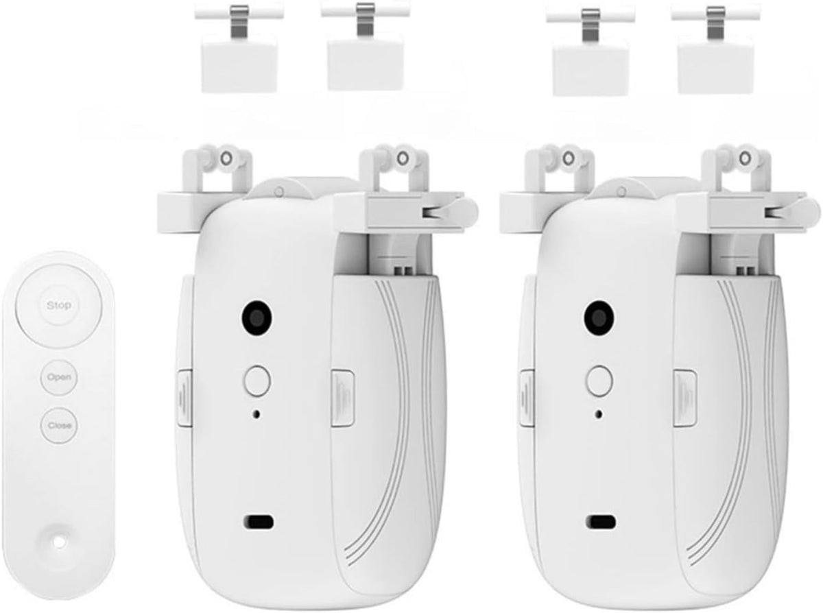 Robot Cortinas Inteligente Blackstone – Control por App y Voz
