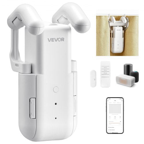 Robot Cortinas Inteligente Blackstone – Control por App y Voz