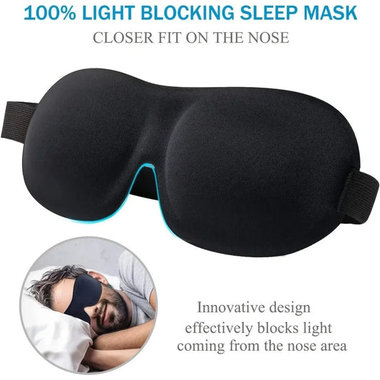 Antifaz de Dormir 3D con Espuma Viscoelástica